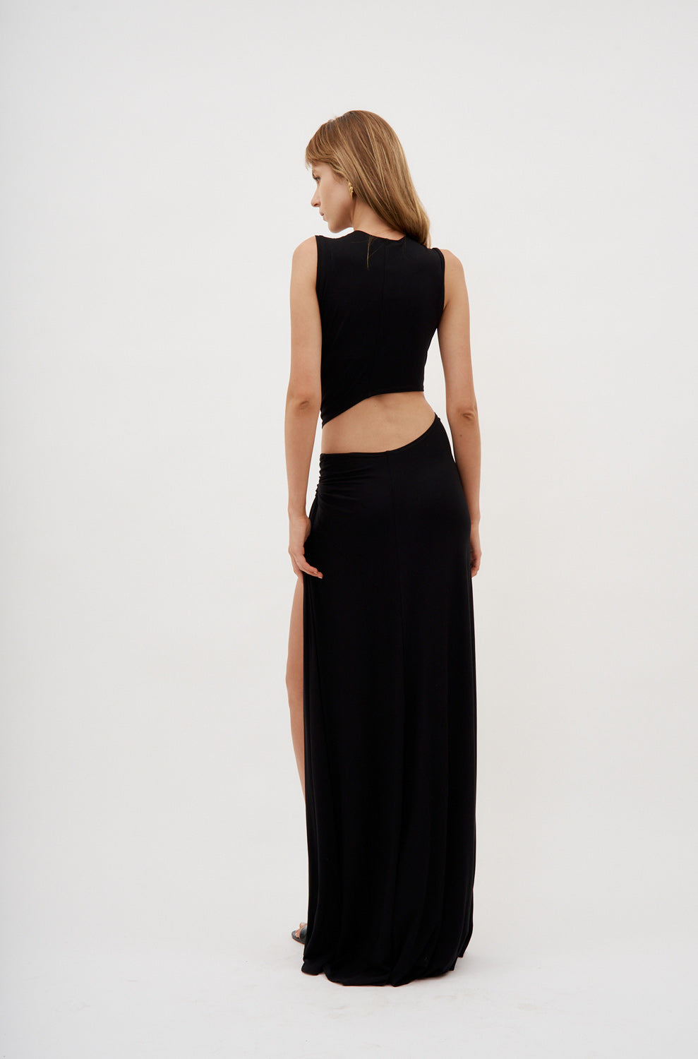 Triple Loop Black Dress - Désordre Boutique