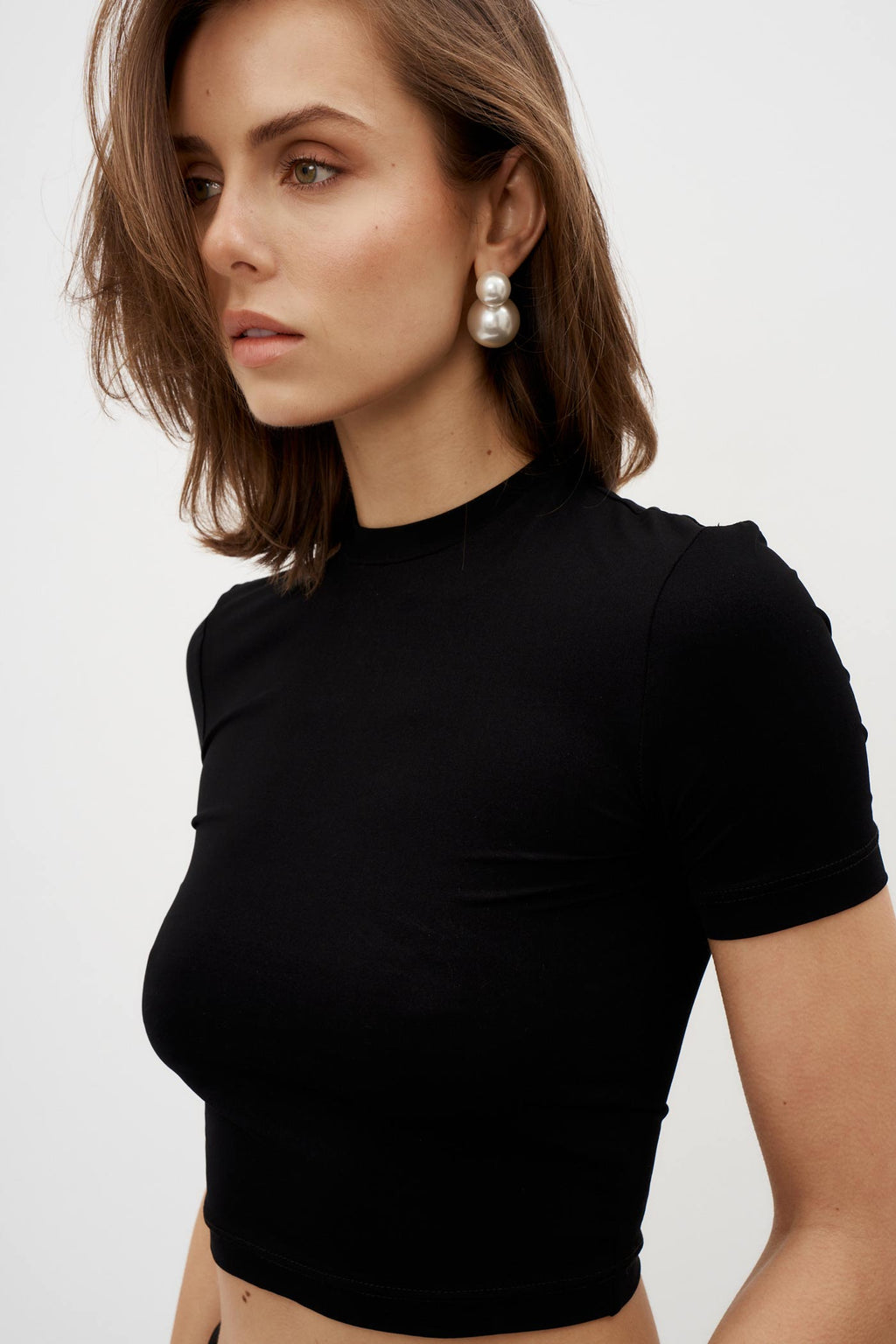 Turlington Black Tee - Désordre Boutique