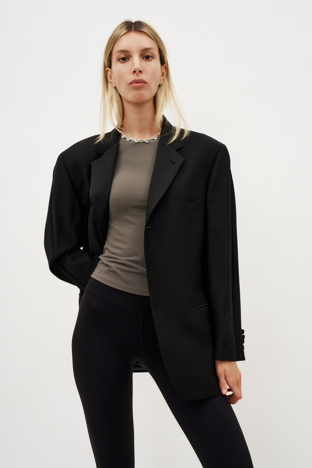 Tuxedo Blazer Black - Désordre Boutique