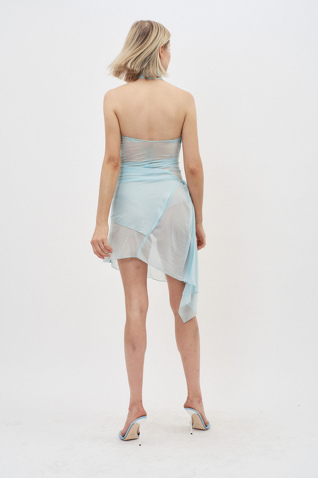 Twisted Aqua Tank Dress - Désordre Boutique