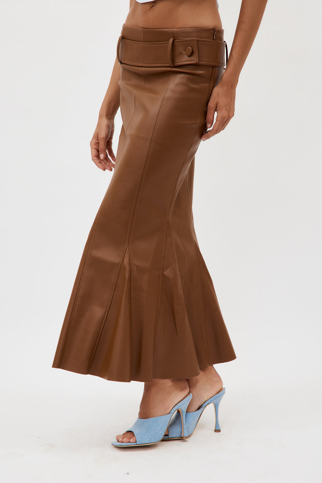 Uro Camel Skirt - Désordre Boutique