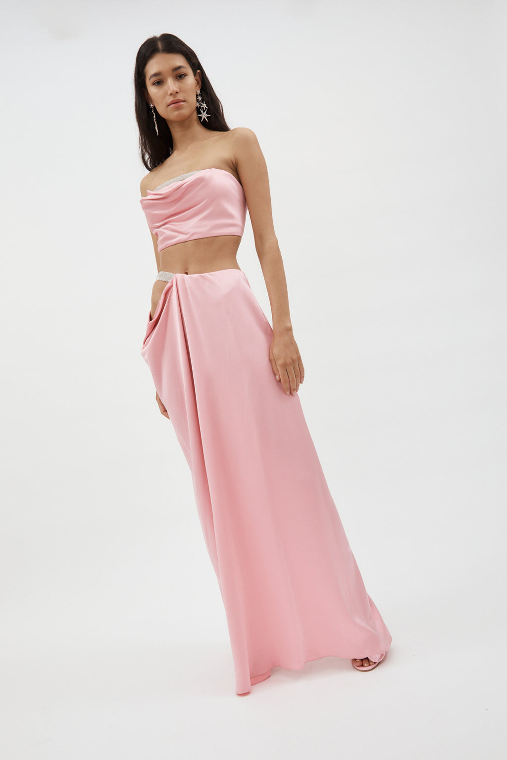 Venus Pink Maxi Skirt - Désordre Boutique