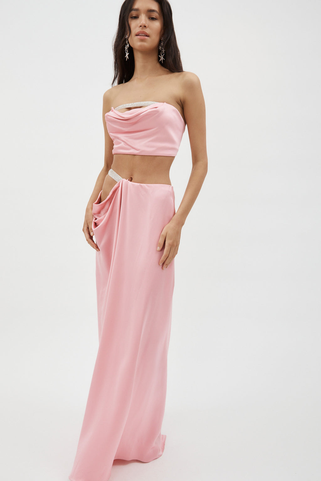 Venus Pink Maxi Skirt - Désordre Boutique