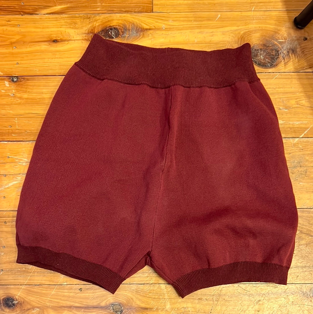 Yoni Burgundy Short - Désordre Boutique