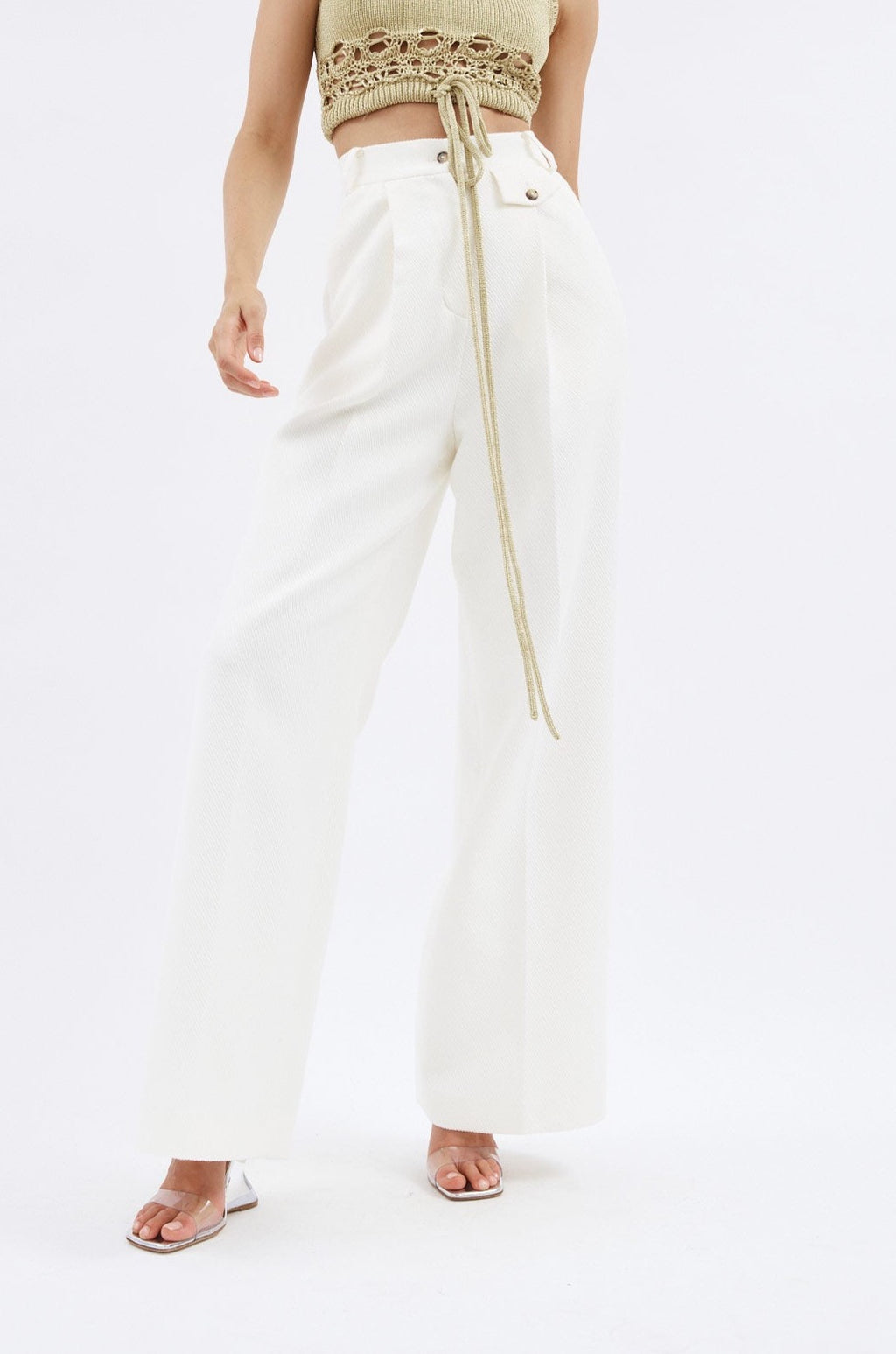 Jafr Ecru Pants