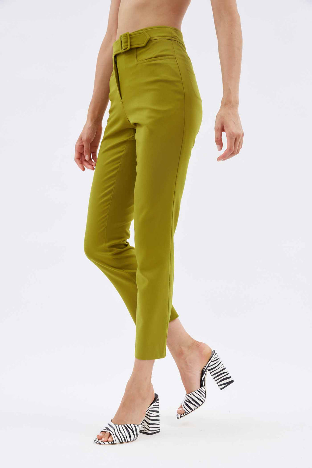 Moreau Lizard Belted Icon Trouser