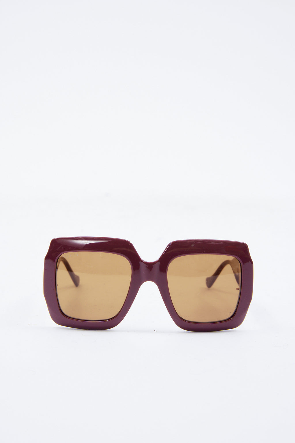 Oversized Bold Square Brown Sunglasses