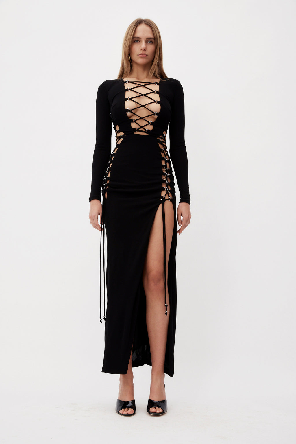 Electra Black Gown