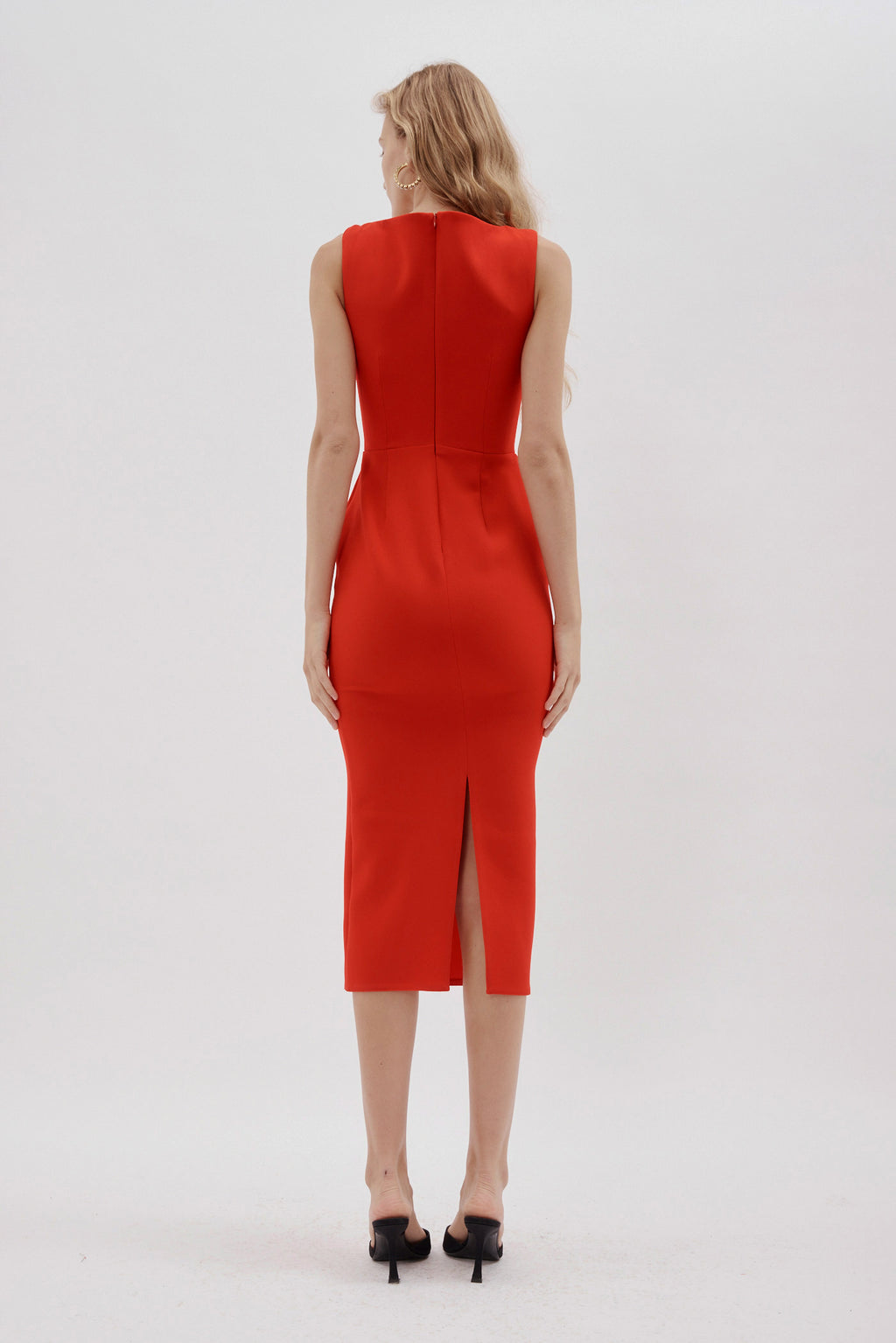 Claron Red Dress
