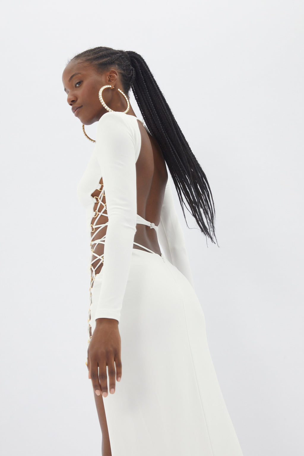 Electra White Gown