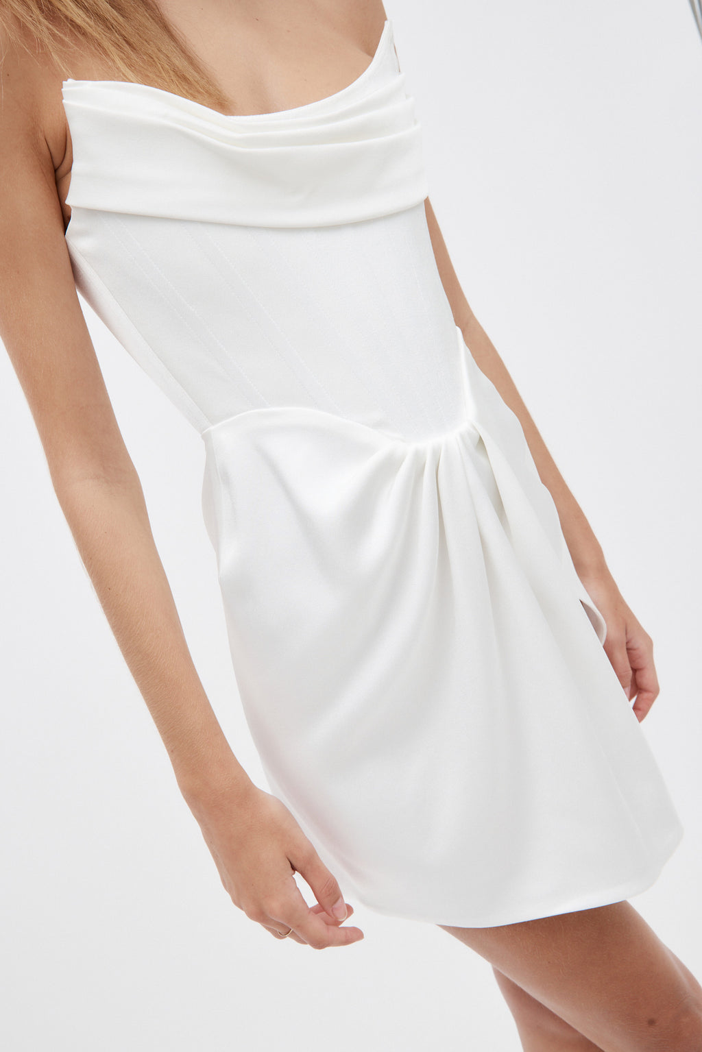 Audra White Mini Dress