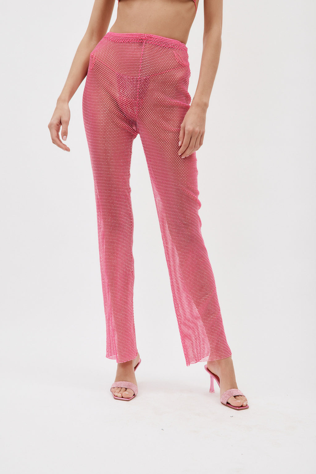 Diamonds Pink Raspberry Pants