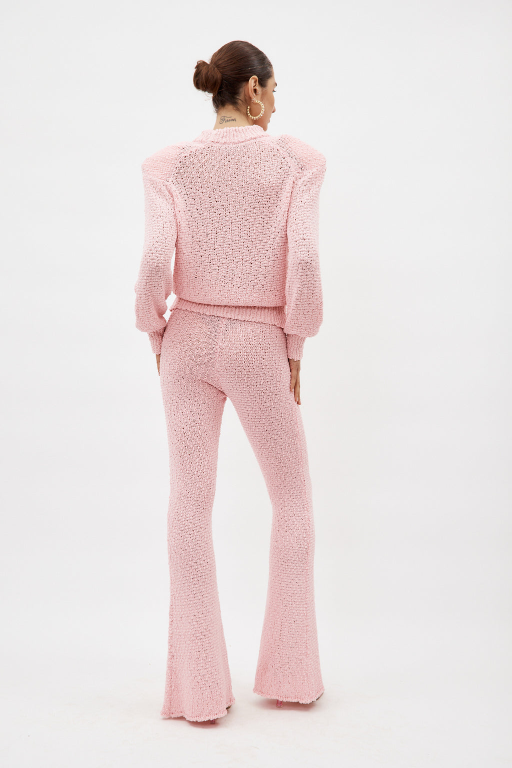 Pink Knitwear Sweater