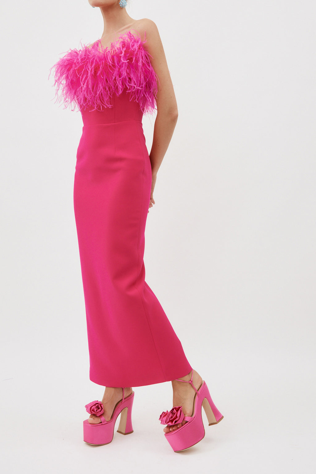 Lena Hot Pink Dress