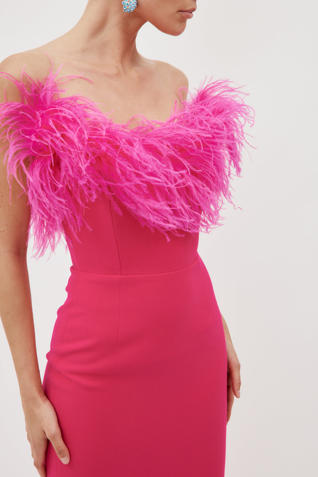 Lena Hot Pink Dress