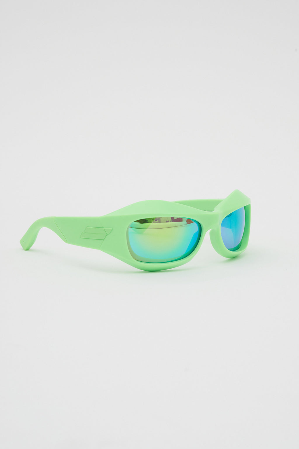 3D Bold Green Round Sunglasses - Désordre Boutique