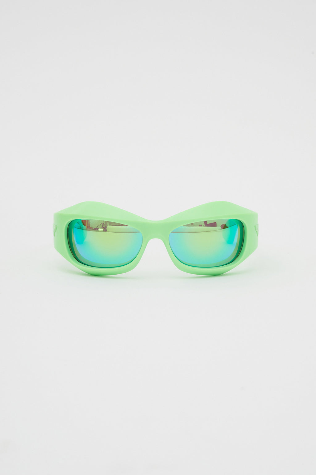 3D Bold Green Round Sunglasses - Désordre Boutique