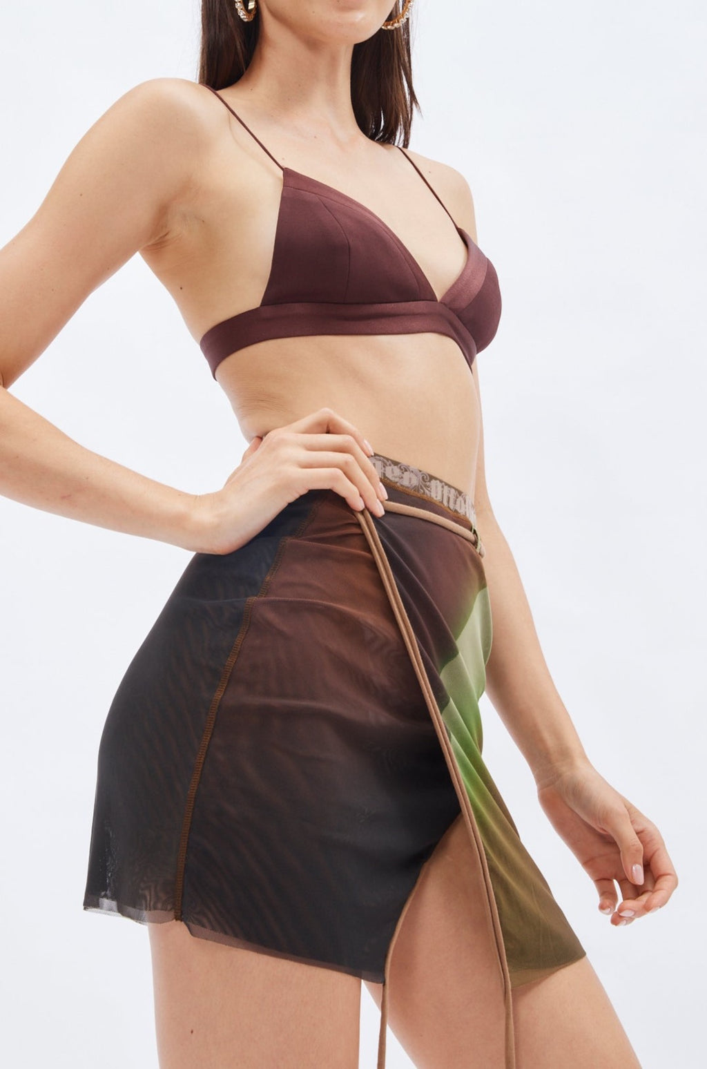 Ash Chocolate Bralette - Désordre Boutique