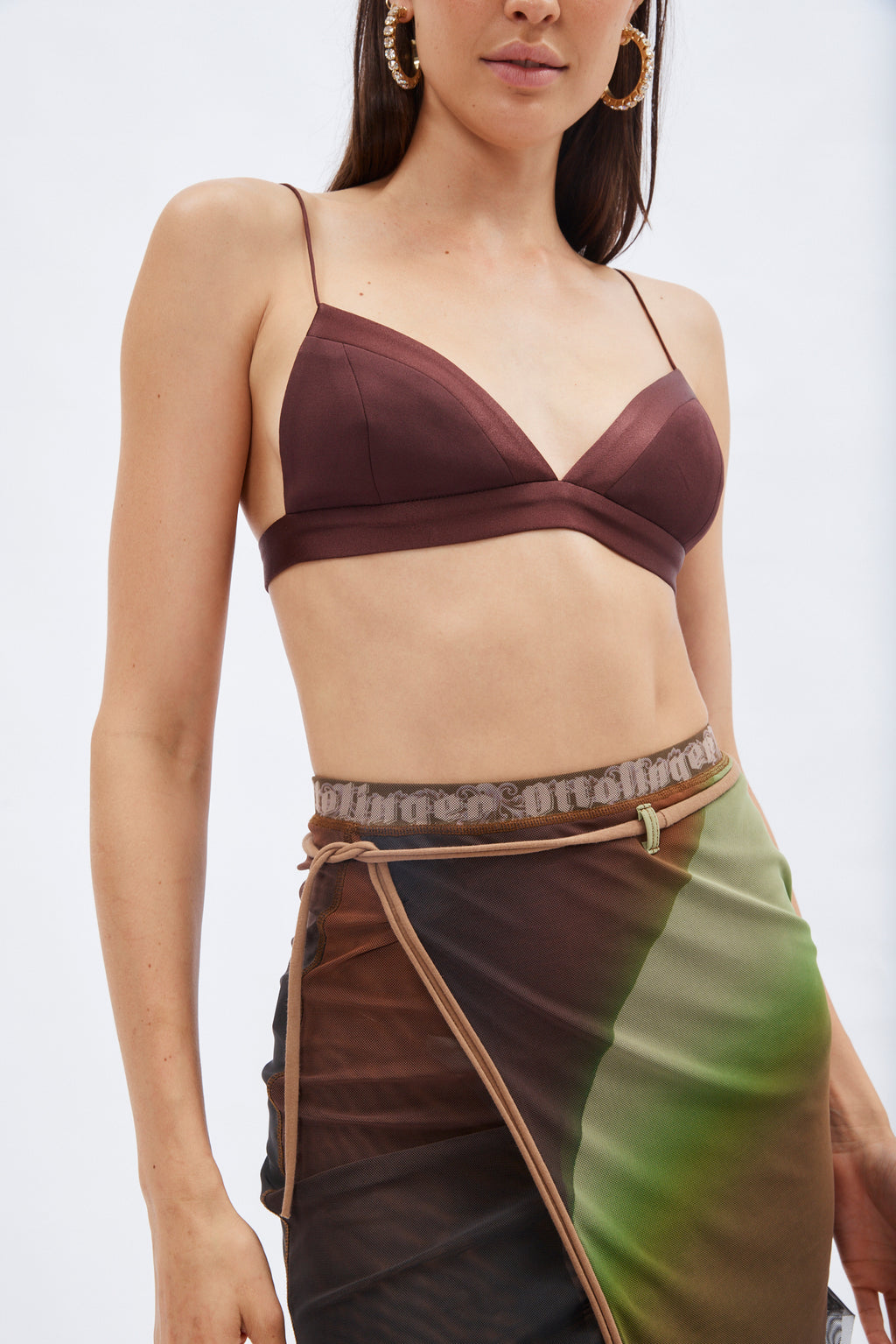 Ash Chocolate Bralette - Désordre Boutique