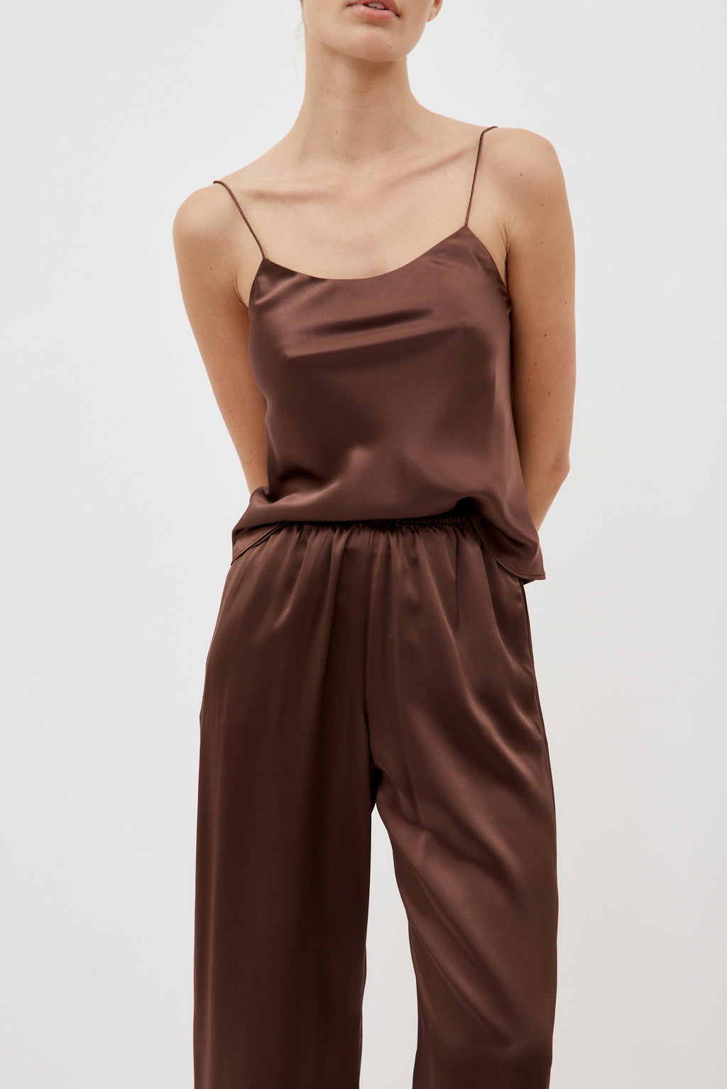 Bias Brown Camisole - Désordre Boutique