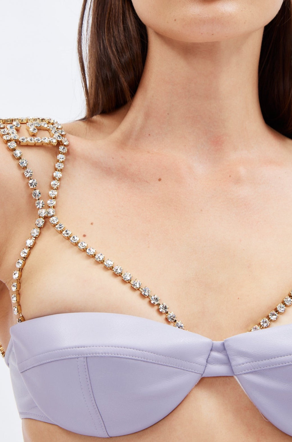 Bling Logo Lilac Bra - Désordre Boutique