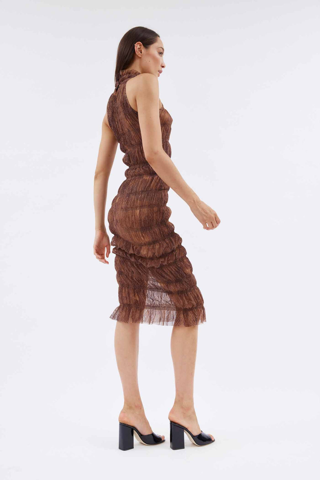 Body Brown Midi Dress - Désordre Boutique