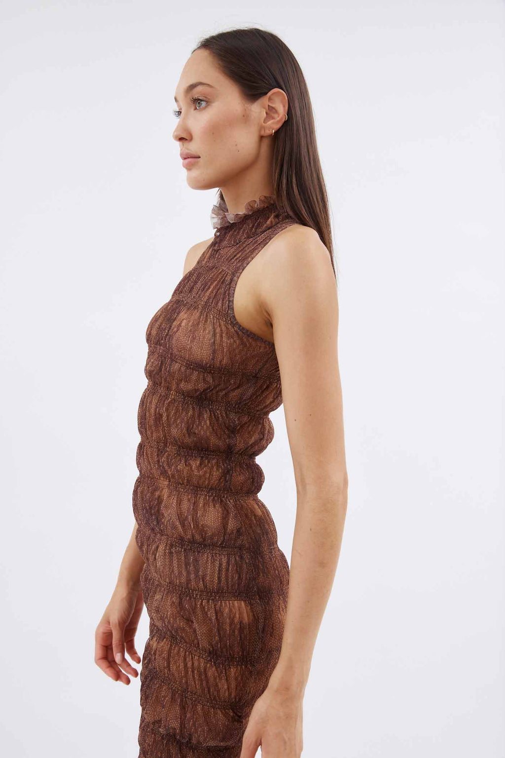 Body Brown Midi Dress - Désordre Boutique