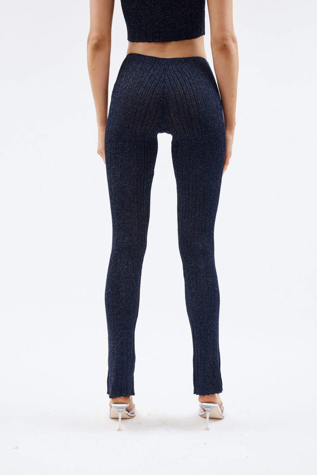 Cento Midnight Grey Knit Pant - Désordre Boutique