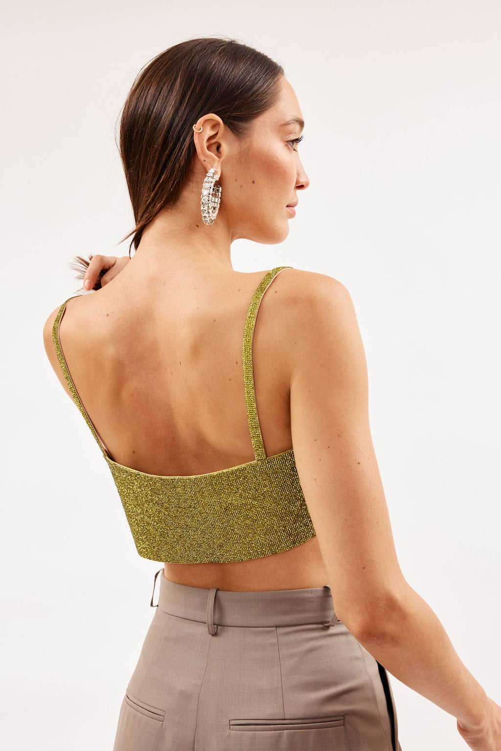 Charlotte Lime Green Top - Désordre Boutique