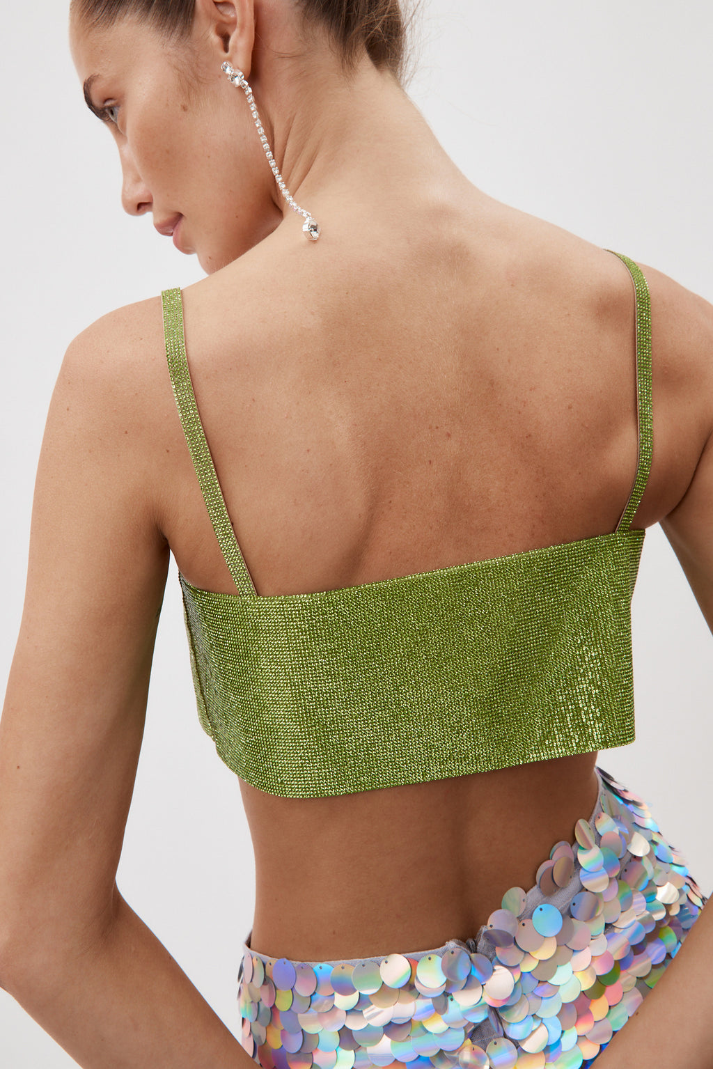 Charlotte Neon Green Top - Désordre Boutique