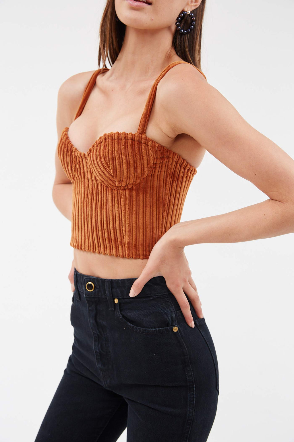 Corduroy Bustier - Désordre Boutique