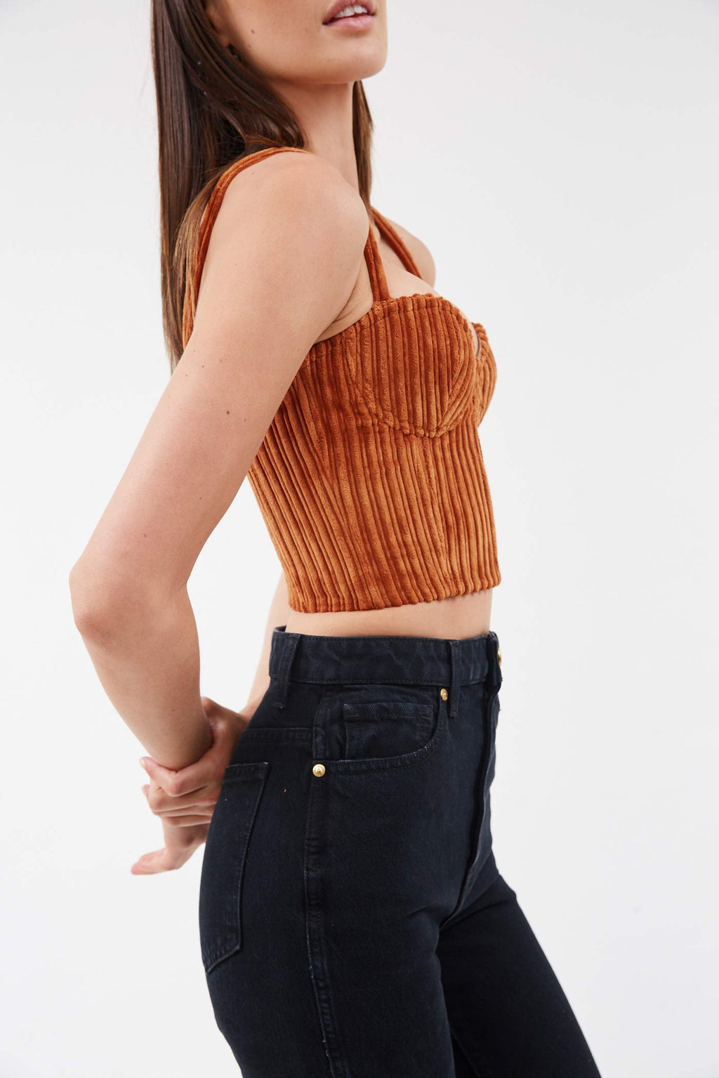 Corduroy Bustier - Désordre Boutique