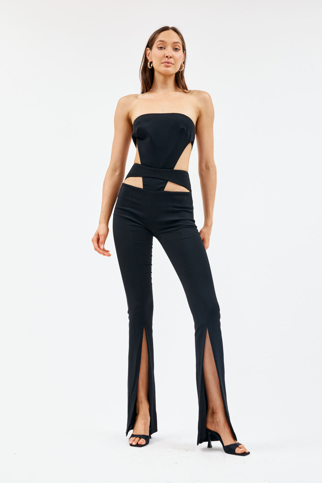 Cutout Black Jumpsuit - Désordre Boutique