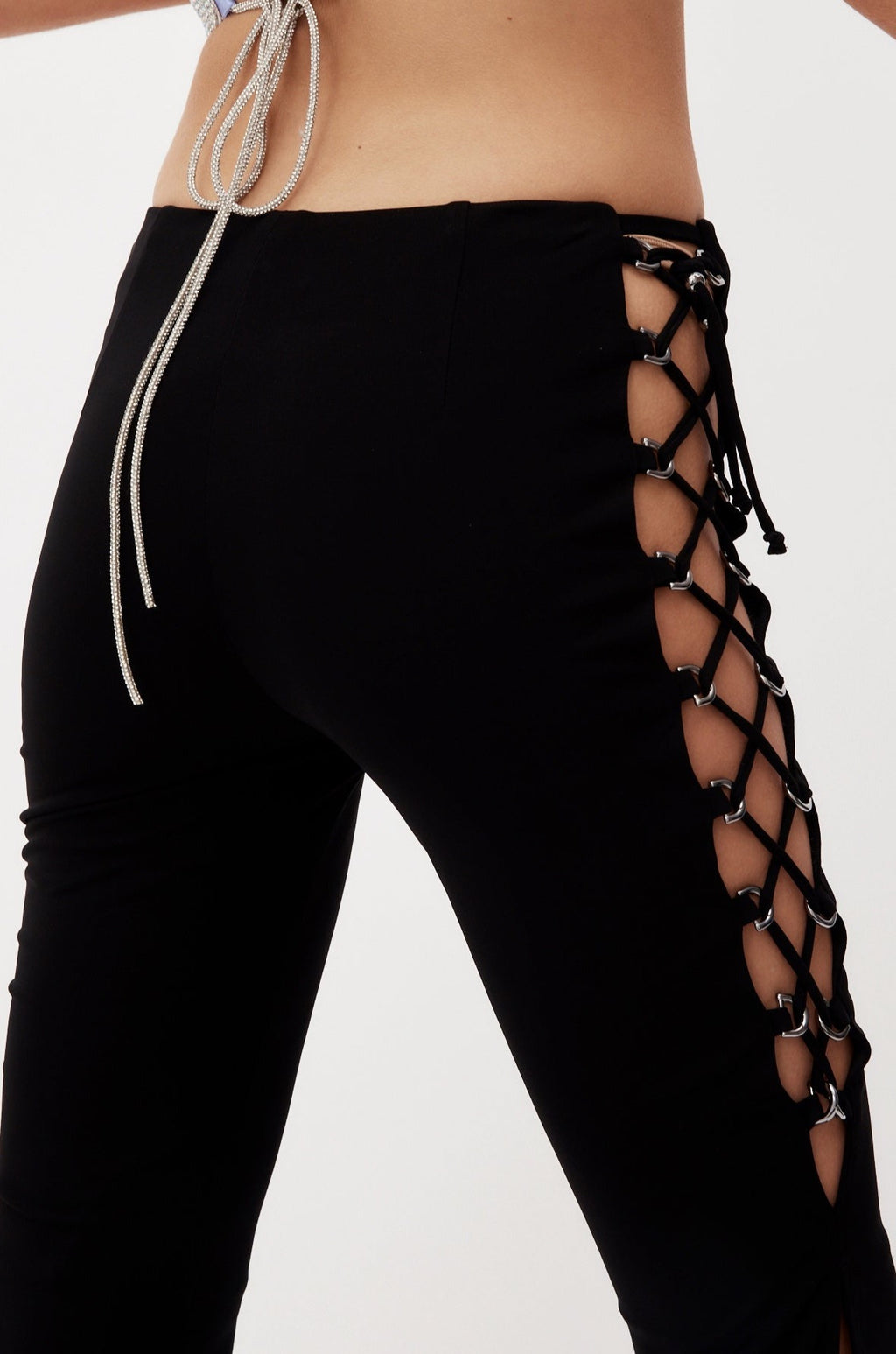 Cyrus Black Flare Trousers - Désordre Boutique