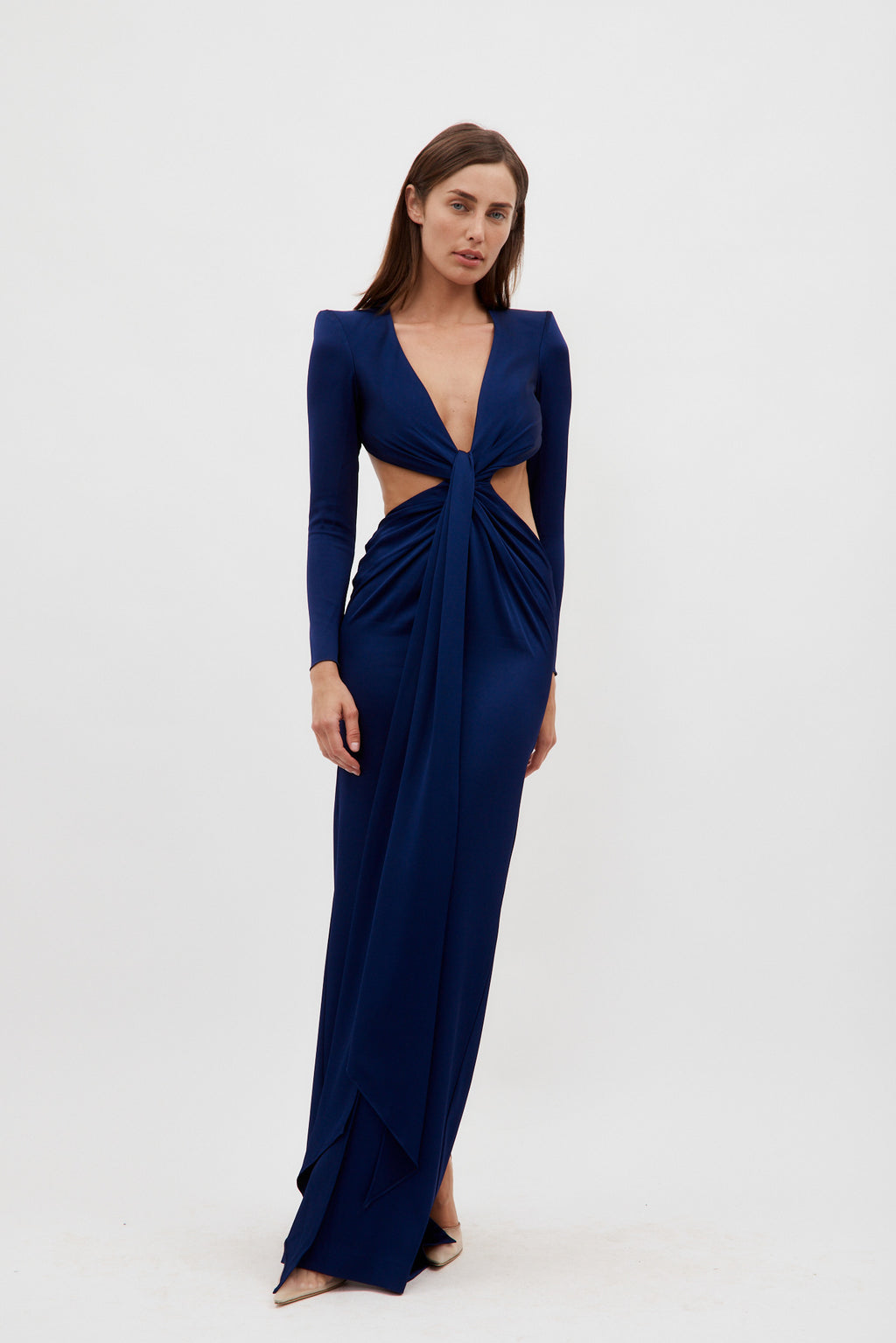 Dalten Navy Dress - Désordre Boutique