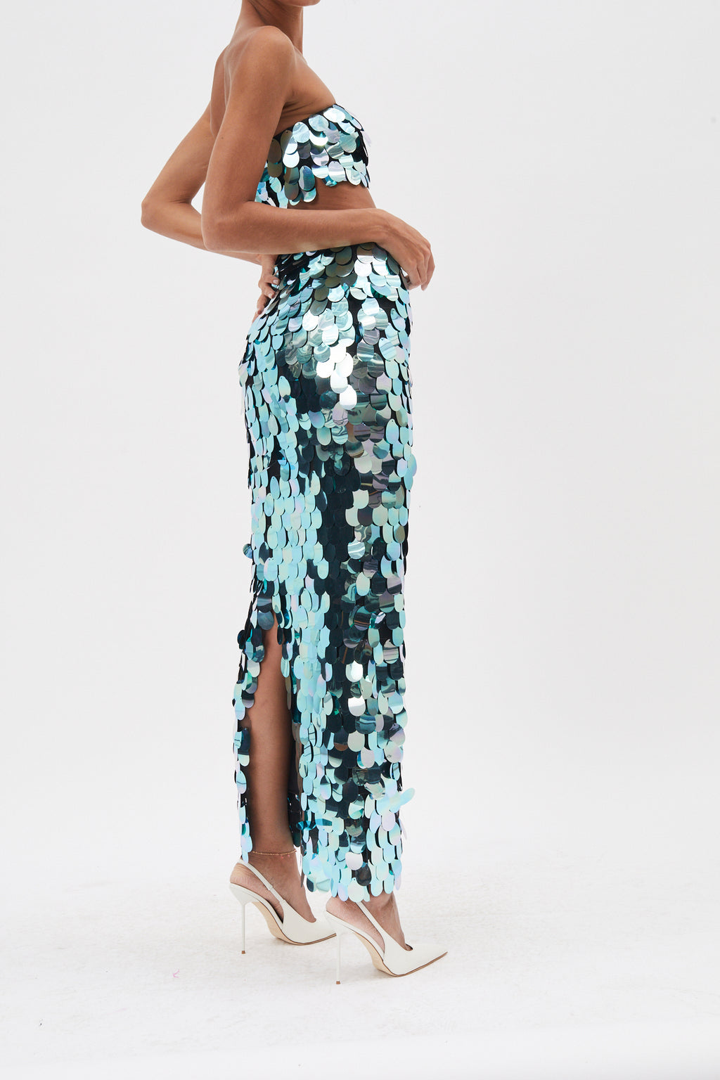 Dion Turquoise Coast Maxi Skirt - Désordre Boutique