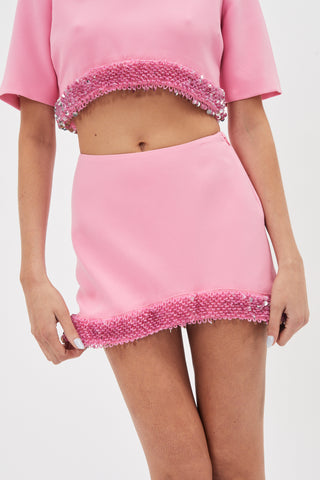 Dua Taffy Embellishment Mini Skirt - Désordre Boutique