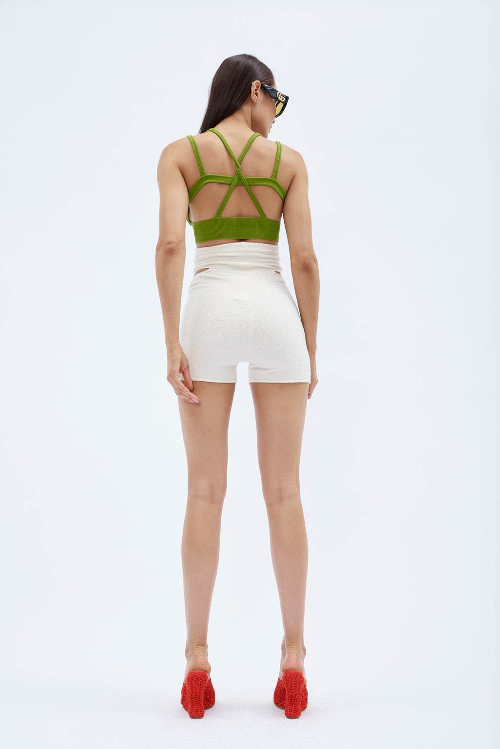 Fitted X Olive Bra Top - Désordre Boutique