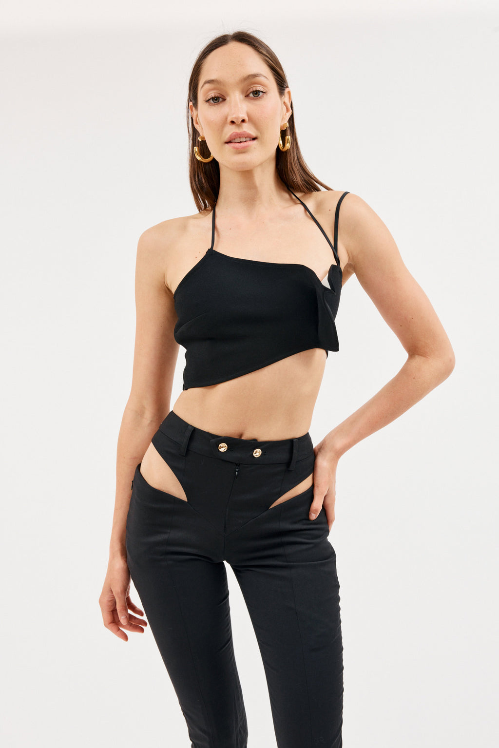 Franca Black Top - Désordre Boutique