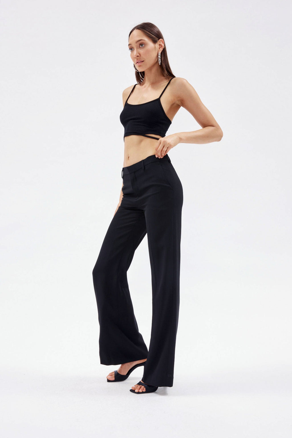 Galen Black Trouser - Désordre Boutique