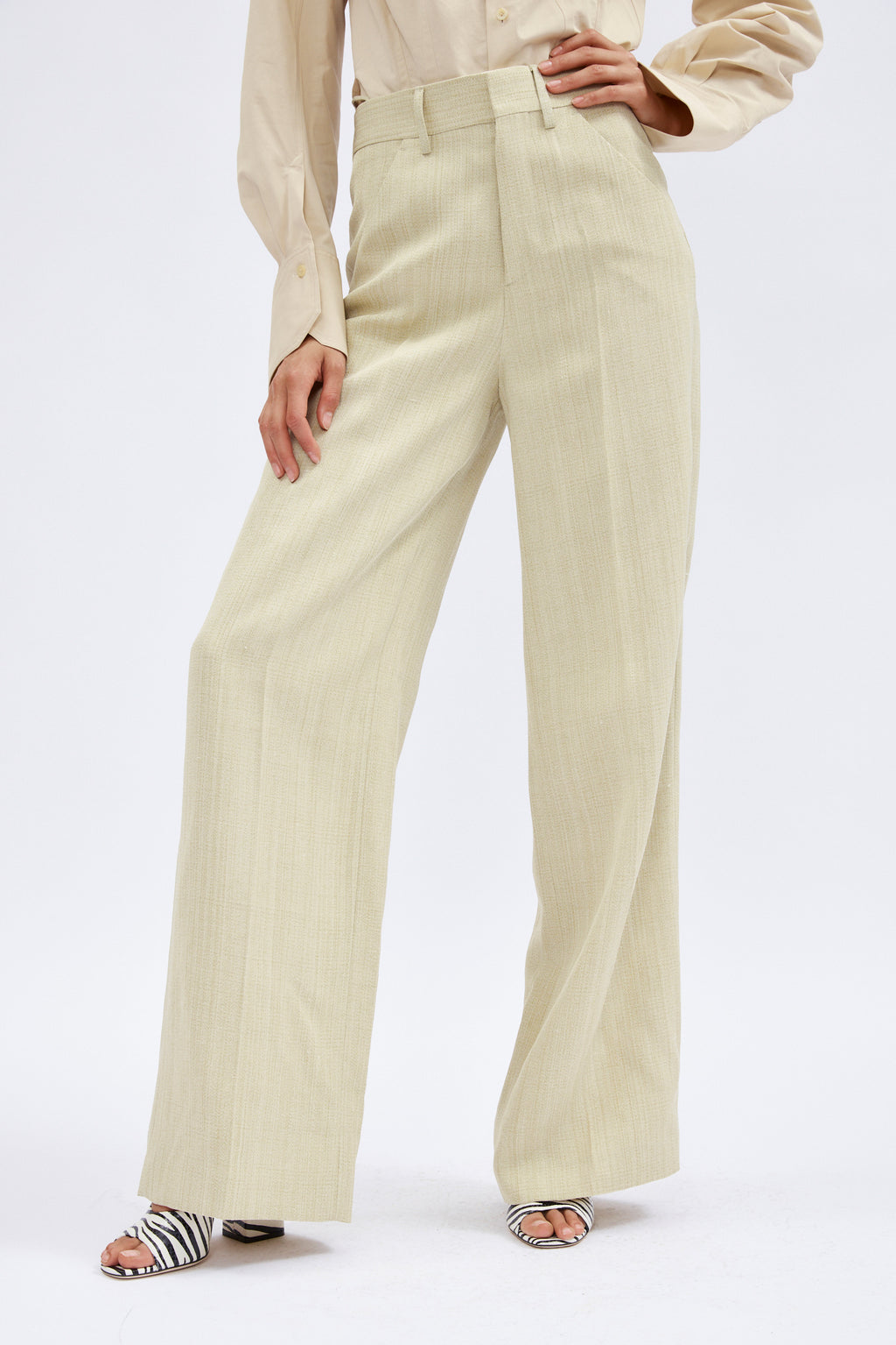 Gareth Straw Wide Leg Pants - Désordre Boutique