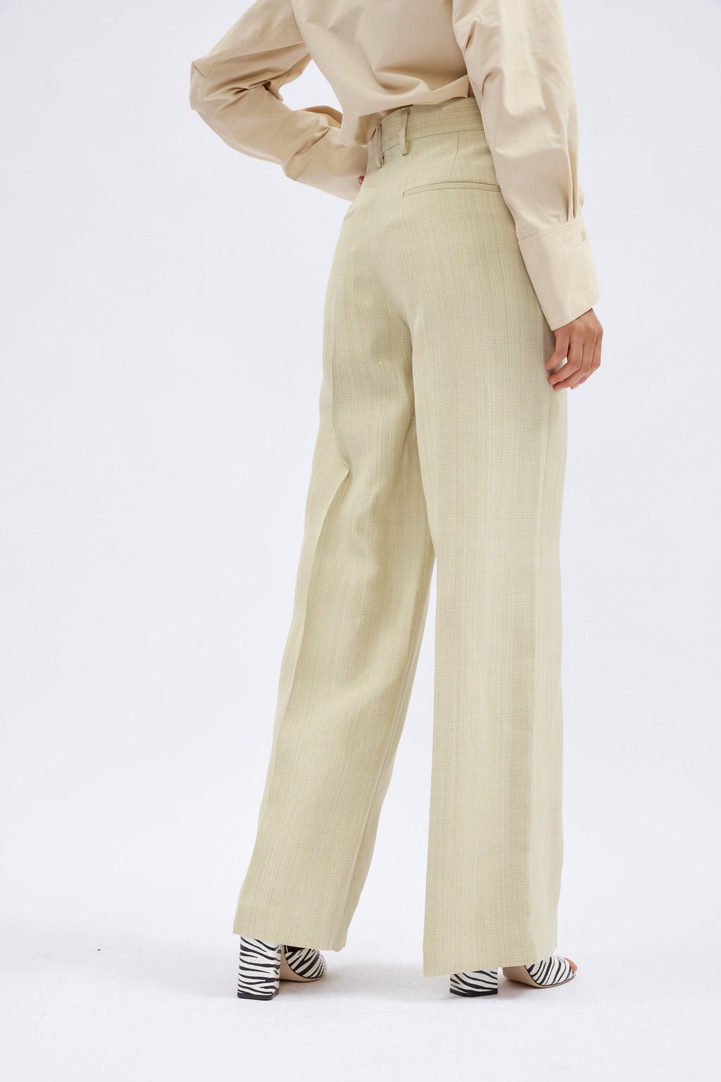 Gareth Straw Wide Leg Pants - Désordre Boutique