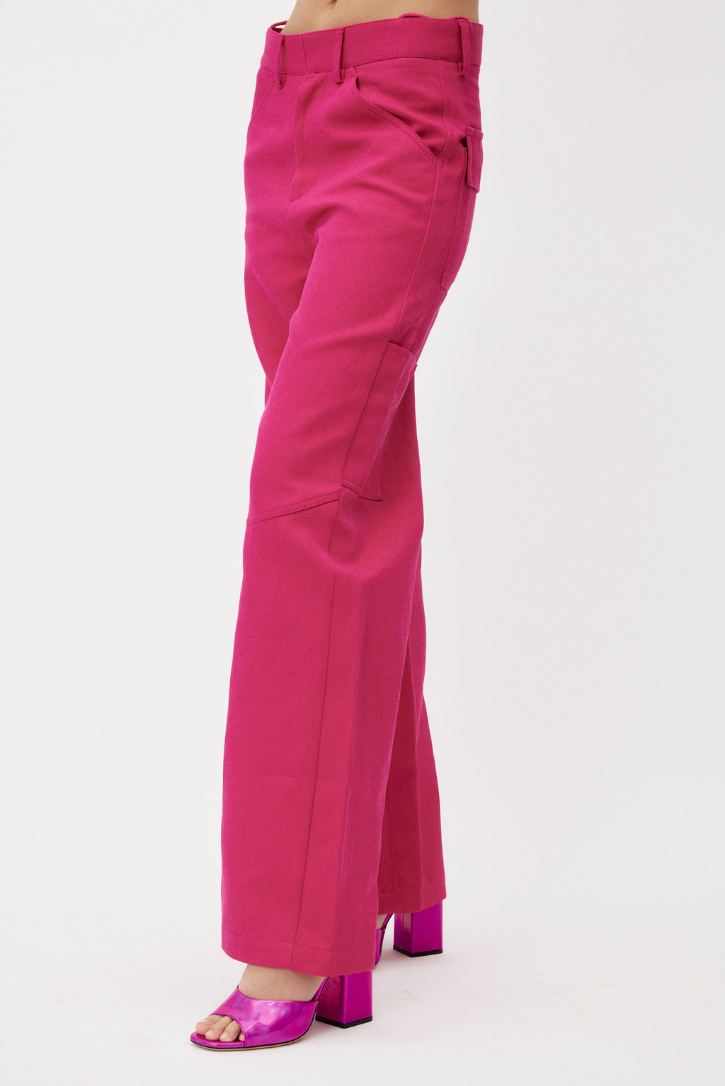 Genaro Magenta Cargo Pants - Désordre Boutique