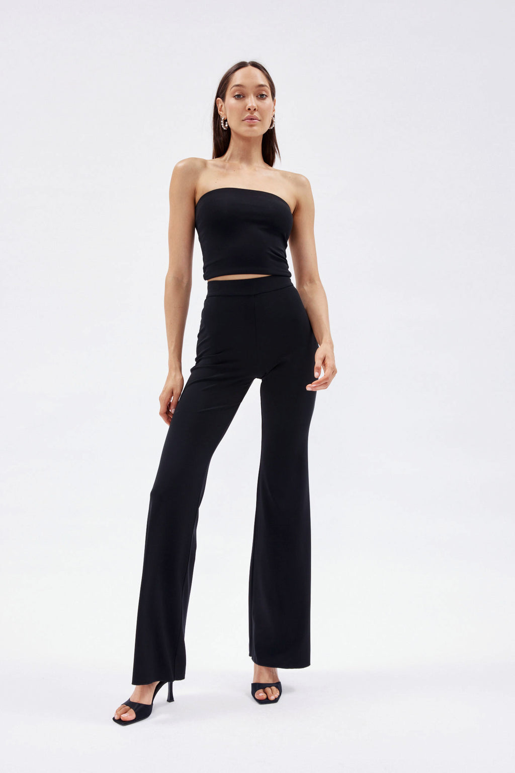 Gwen Black Tube Top - Désordre Boutique