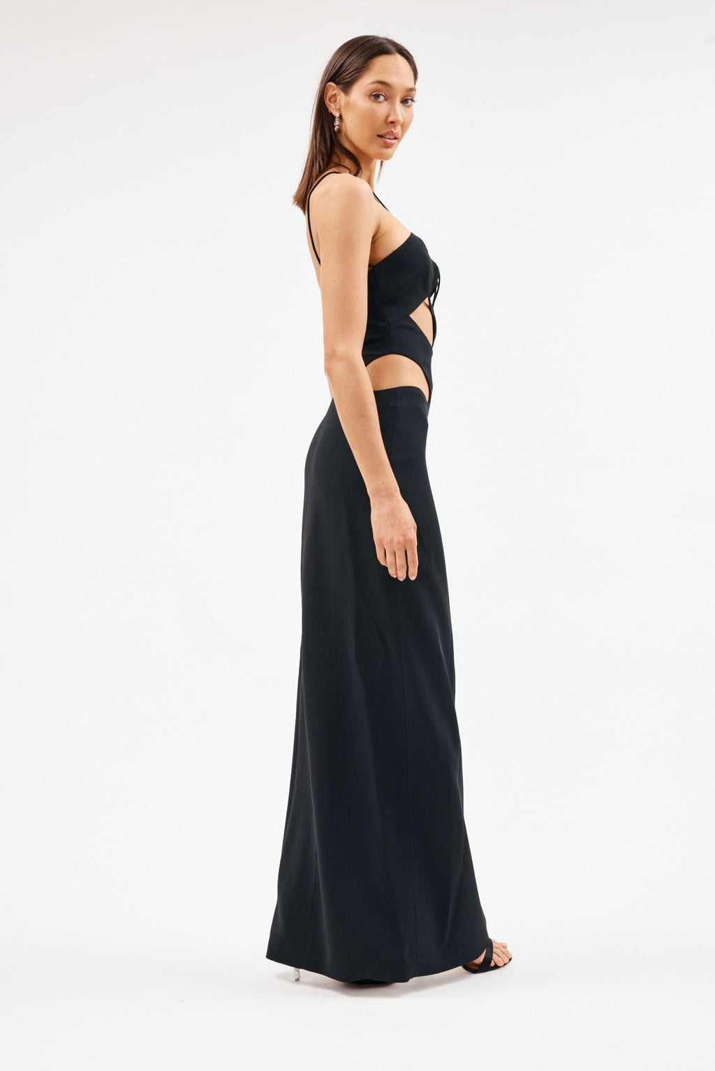 Halterneck Black Dress - Désordre Boutique