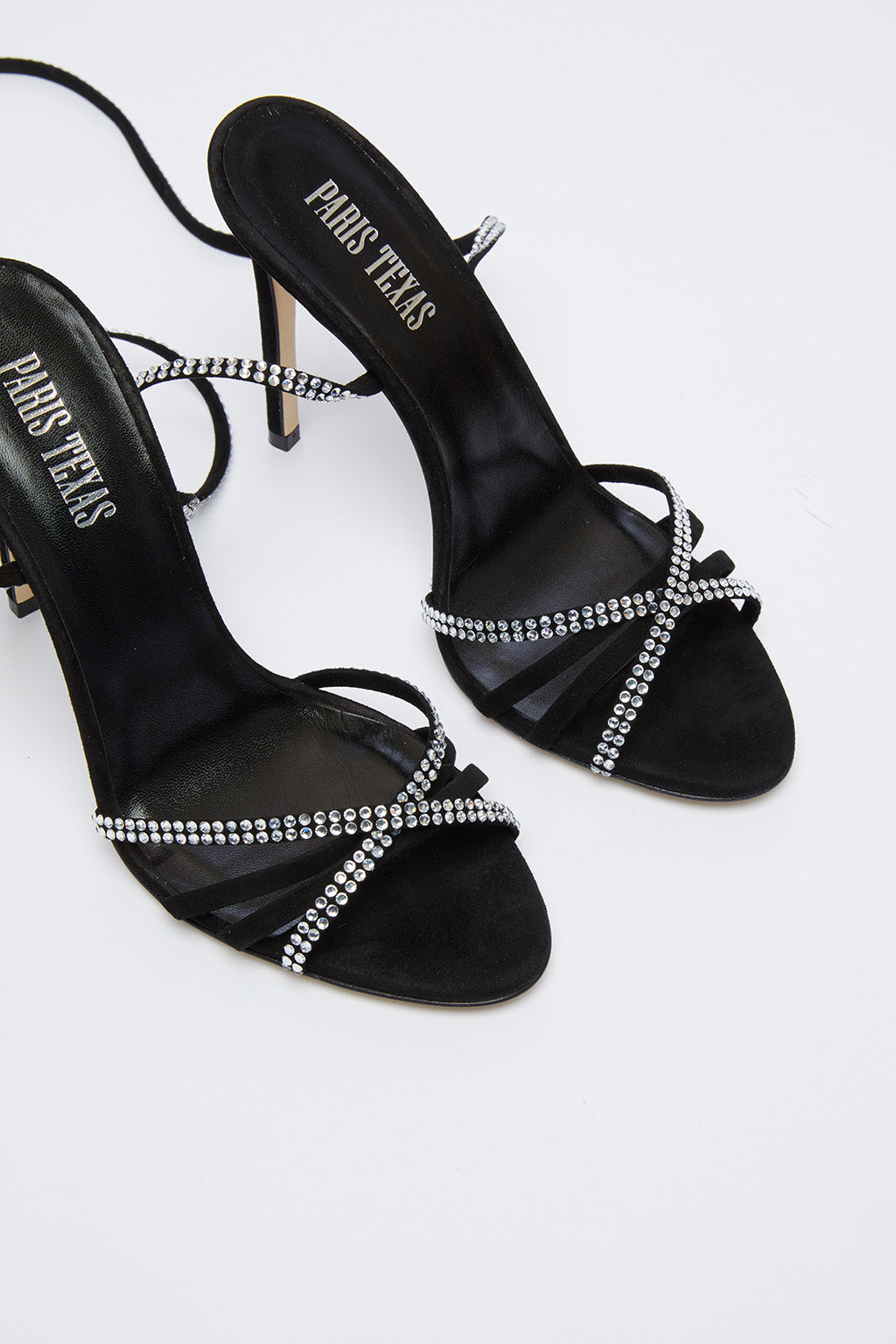 Holly Nicole Black Diamond Lace Up Sandal - Désordre Boutique