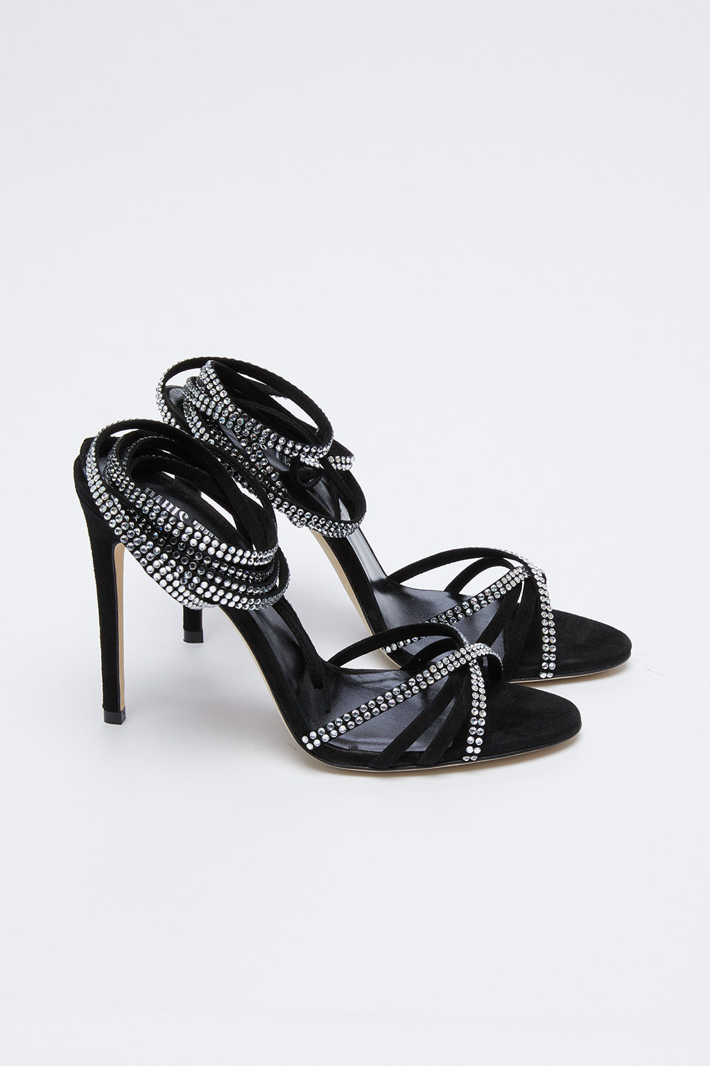 Holly Nicole Black Diamond Lace Up Sandal - Désordre Boutique