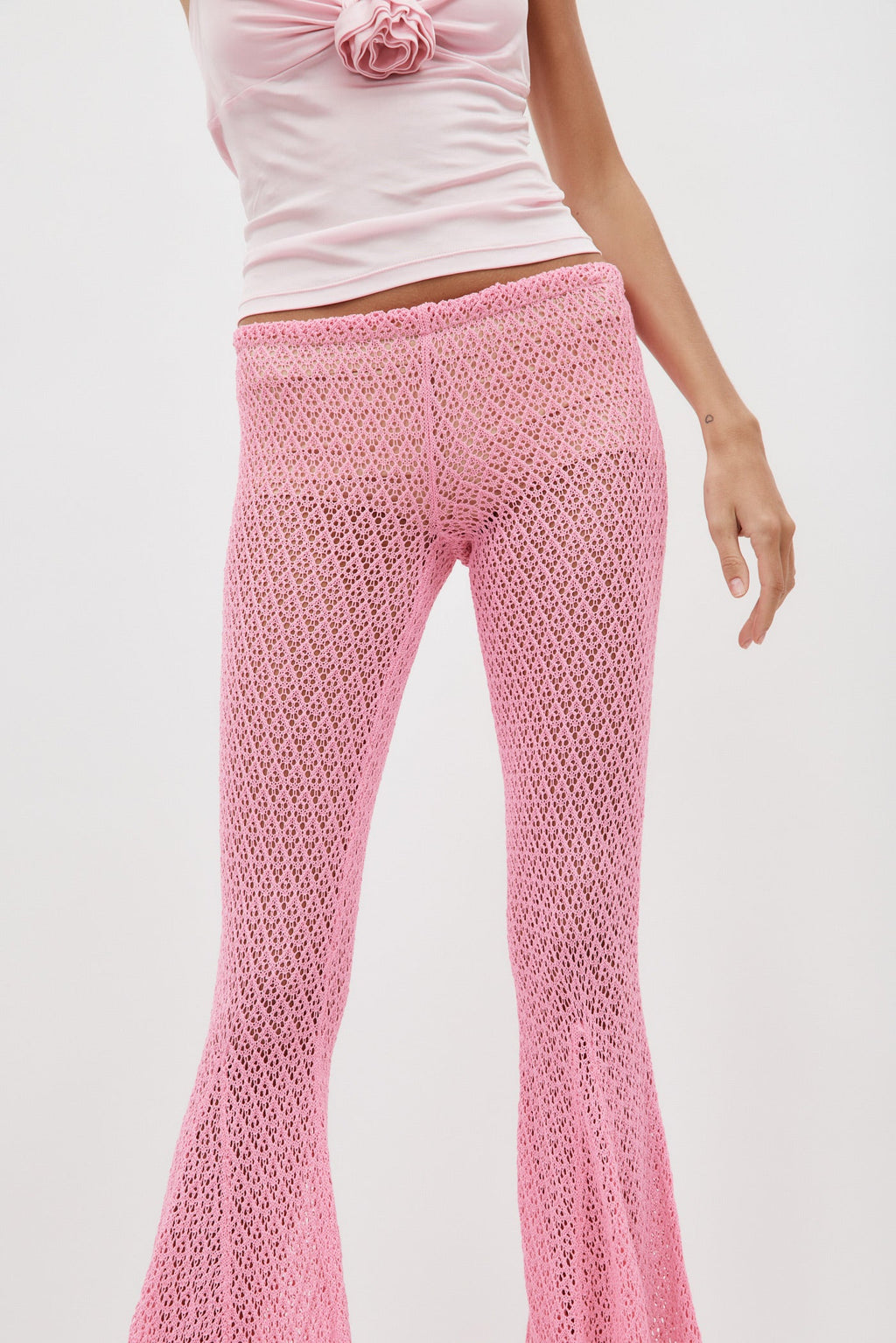 Knitted Bubblegum Pants - Désordre Boutique