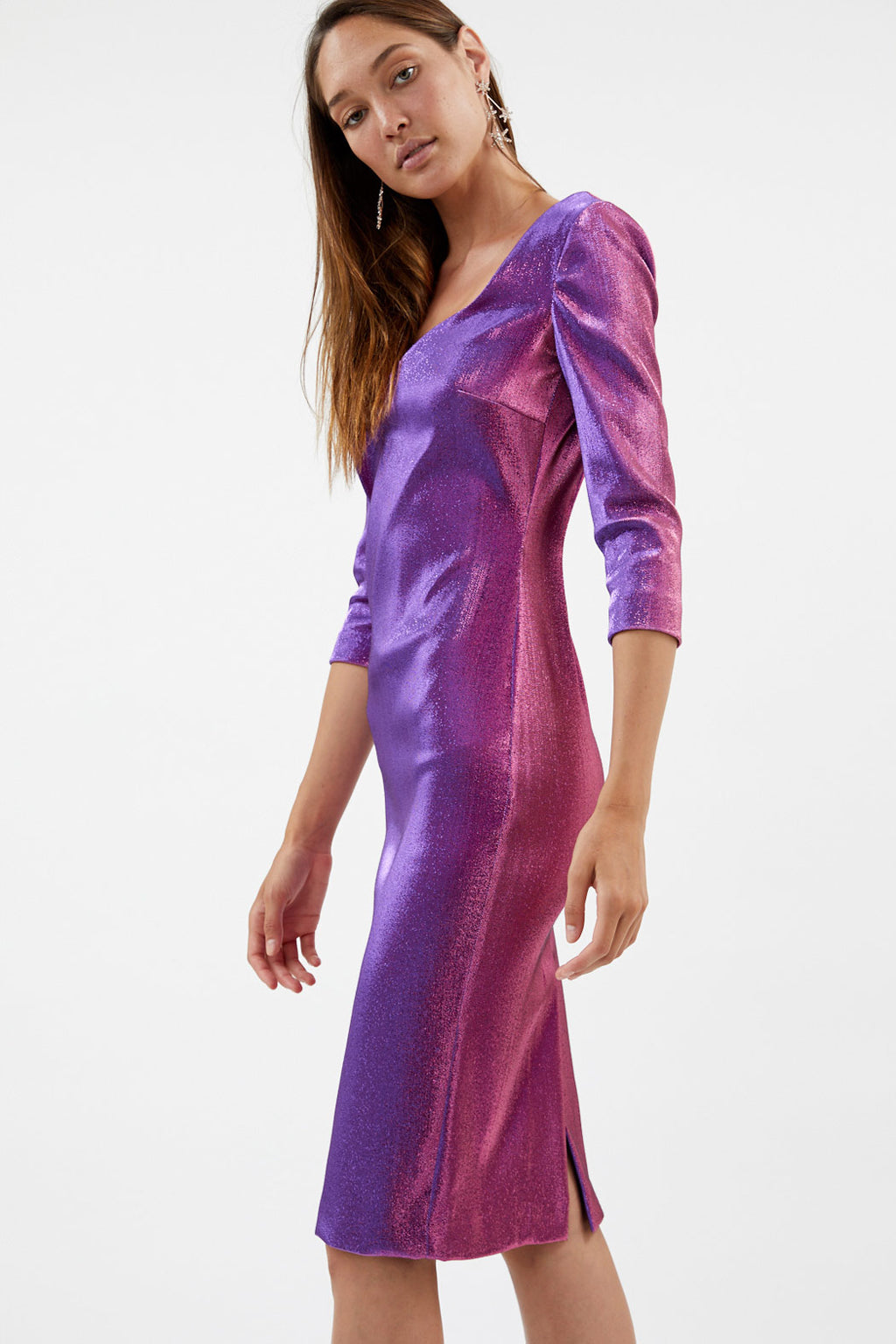 Lame Sweetheart Dress - Désordre Boutique