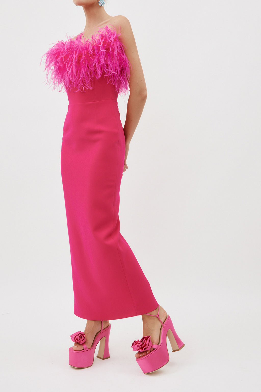 Lena Hot Pink Dress - Désordre Boutique